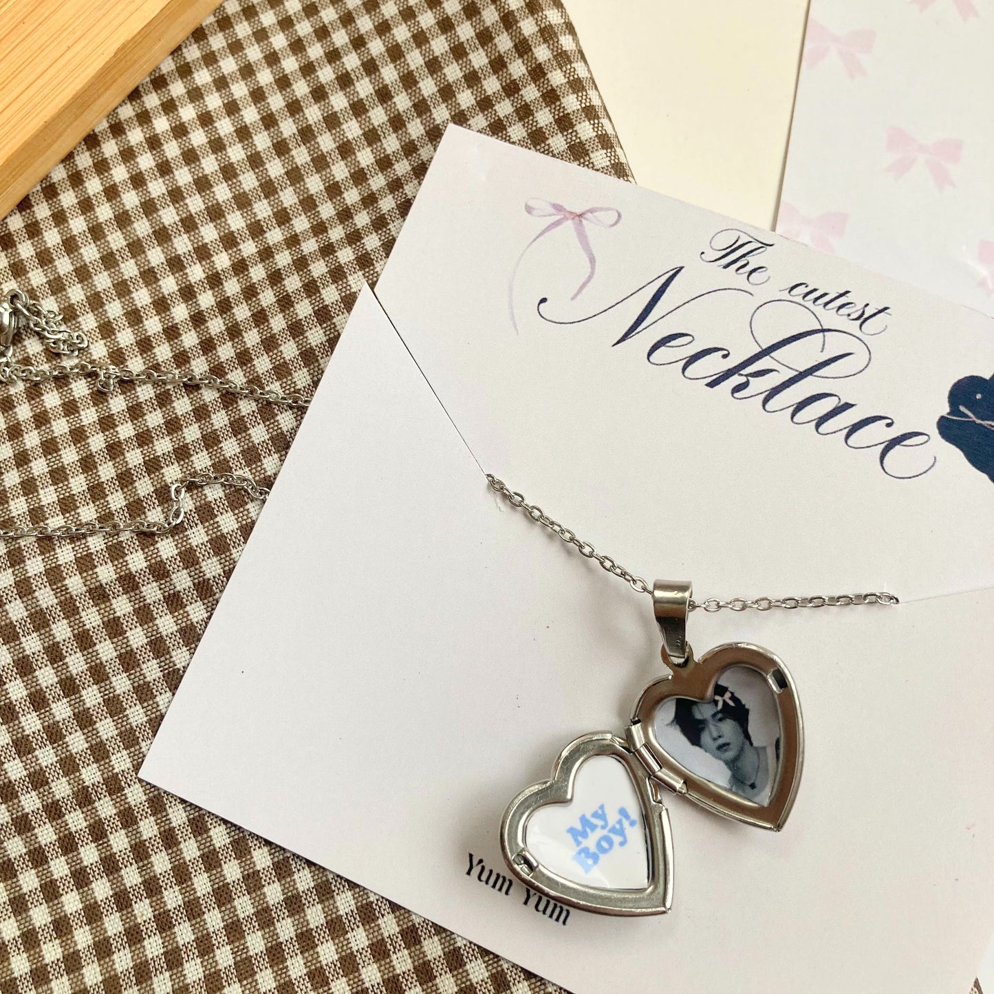 Yoongi necklace