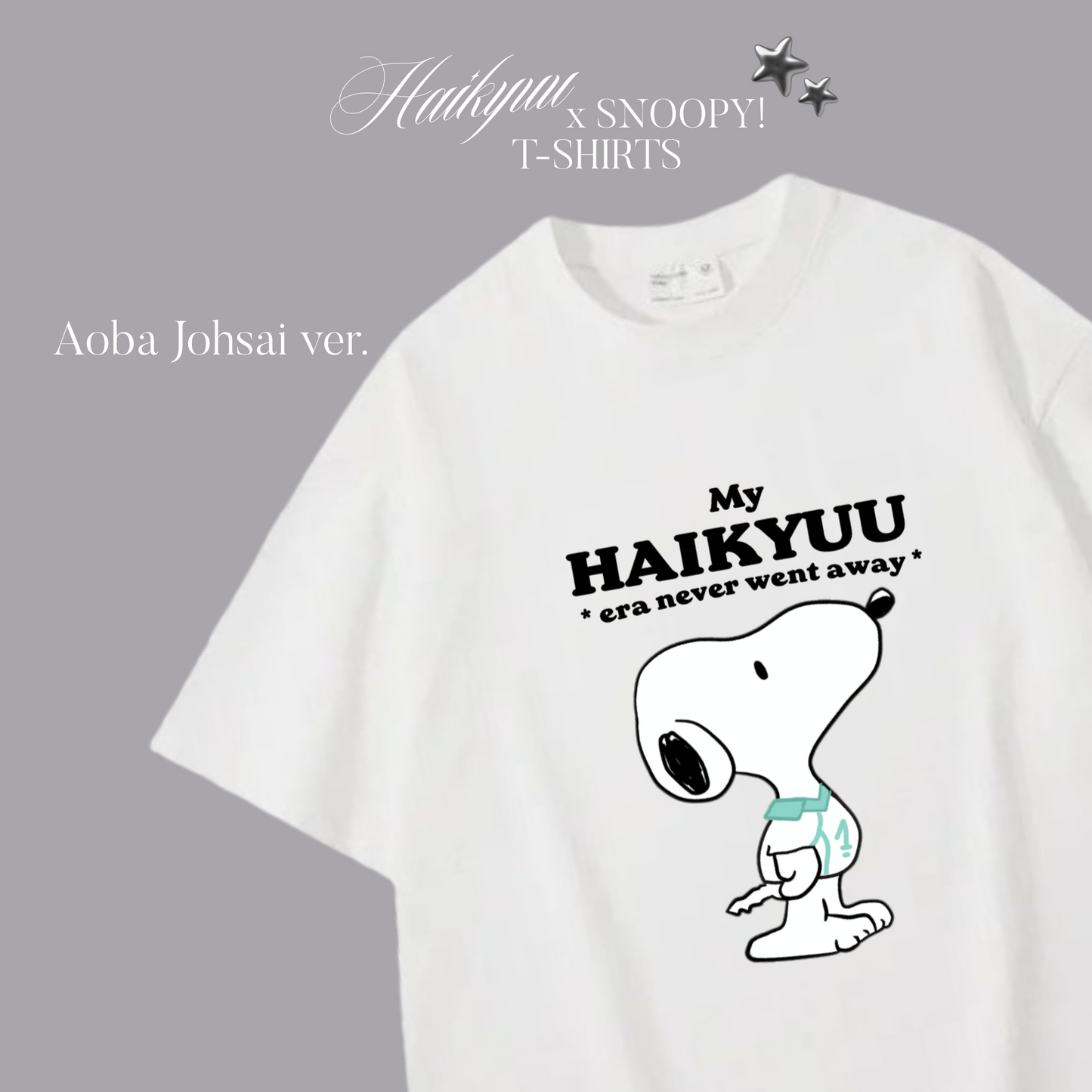Haikyuu T-shirts (Disponibles a pedido)