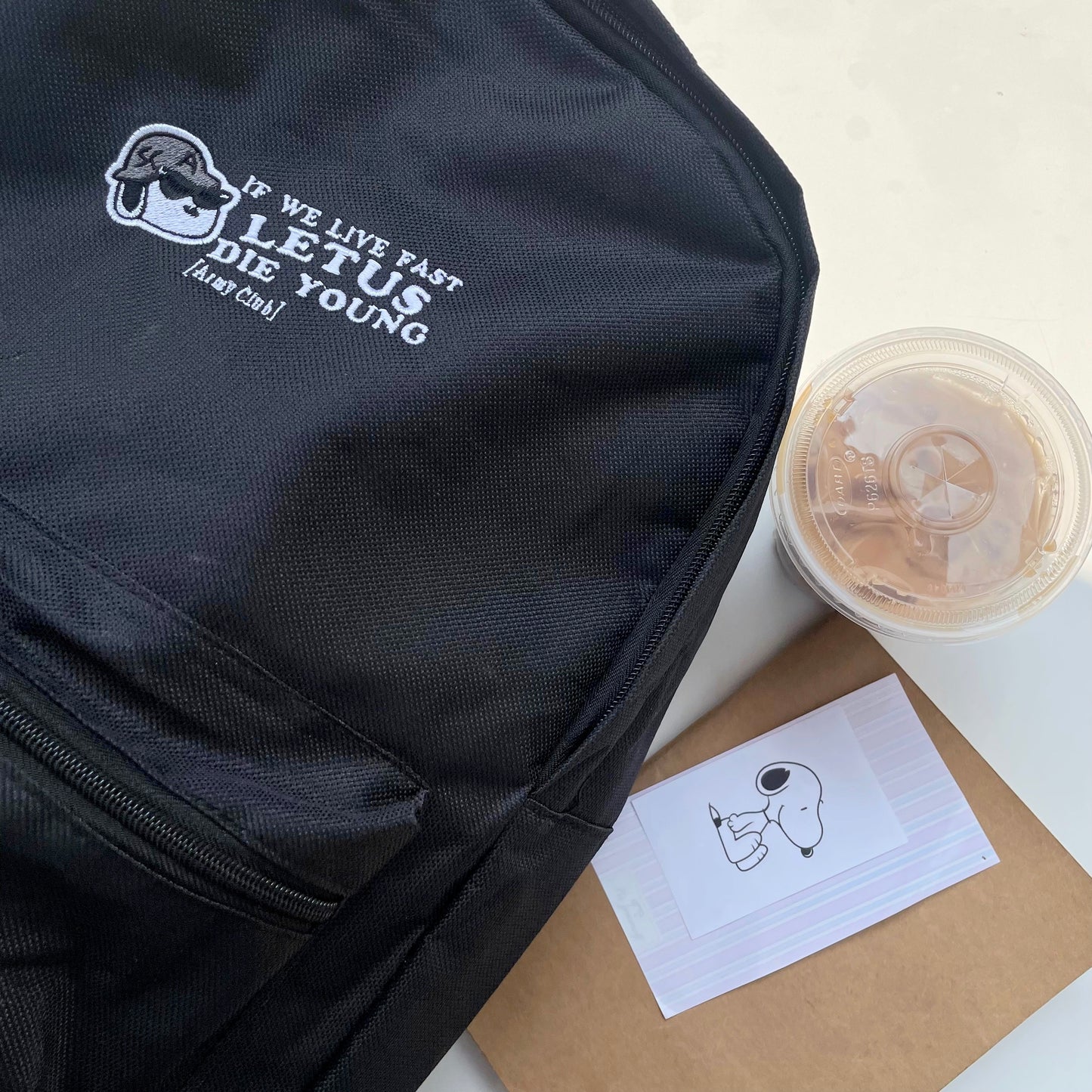 Bangtan x Snoopy backpack
