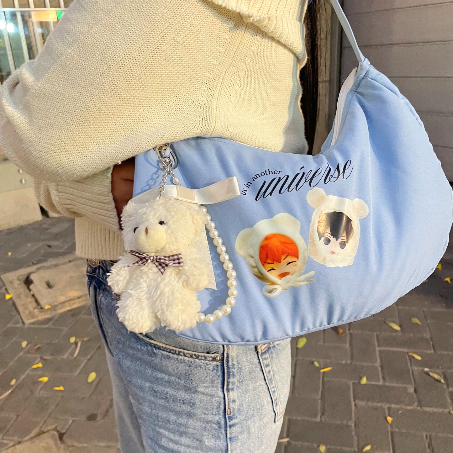 Cute Bears Haikyuu Keychain