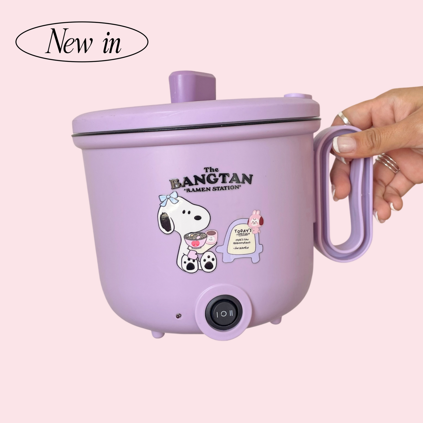 Bangtan Ramen pot (Olla eléctrica)