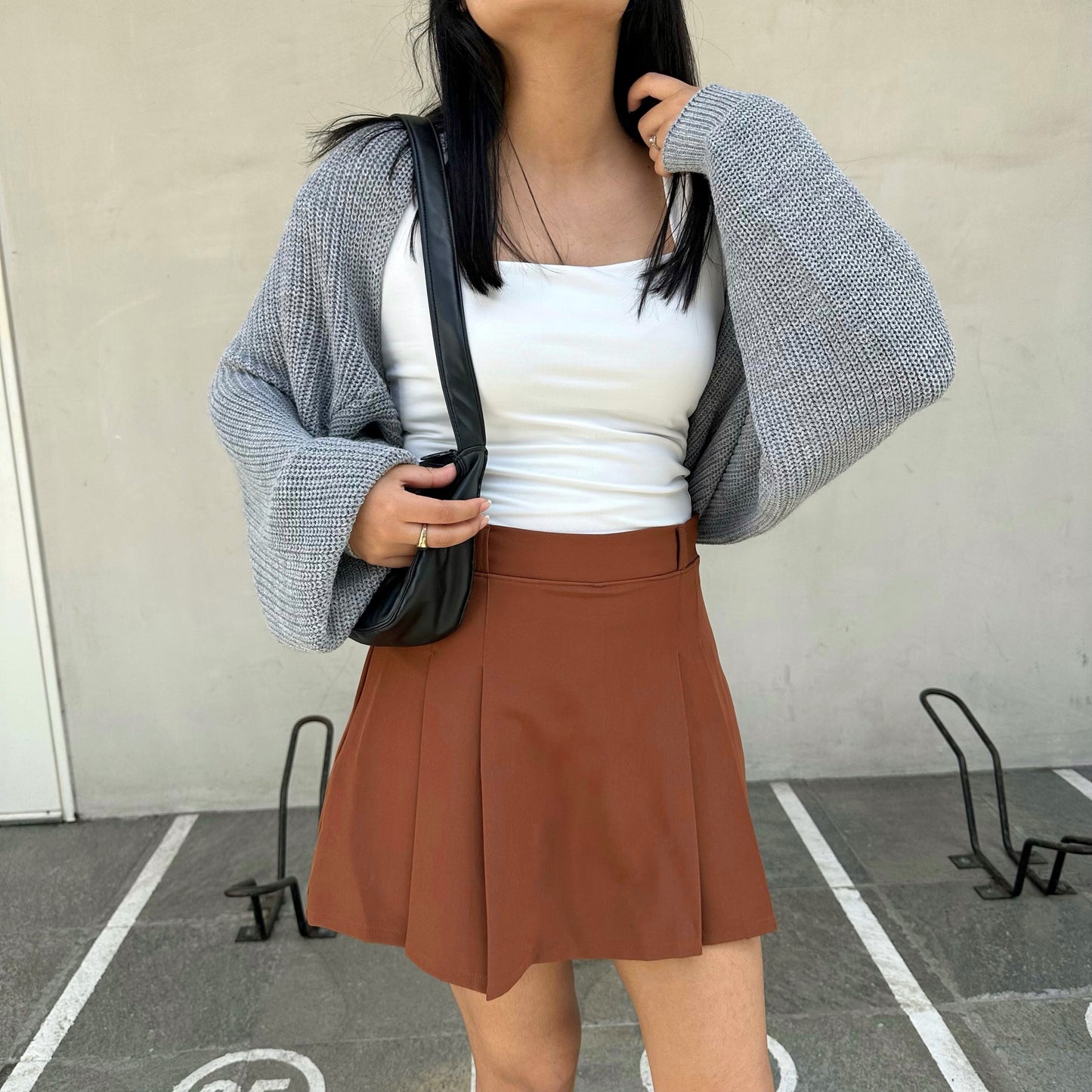Brown skirt