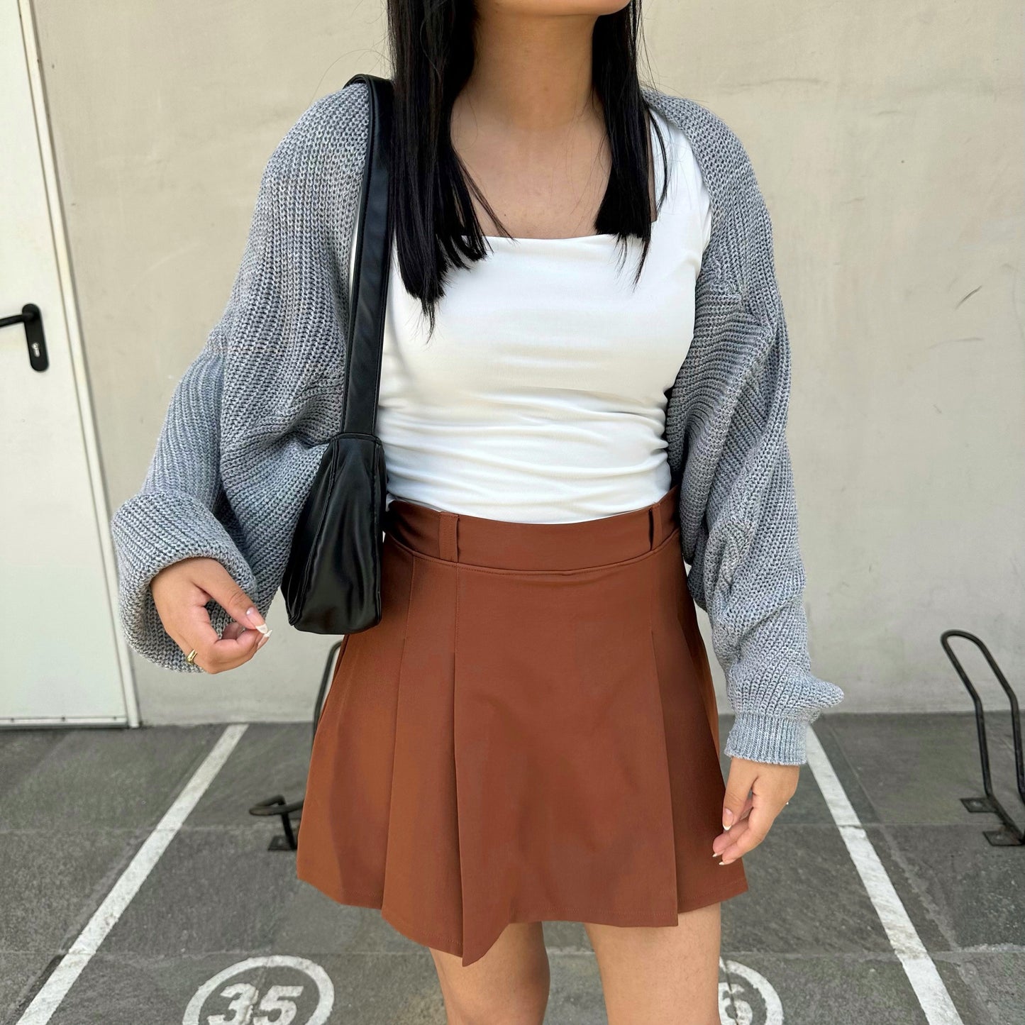 Brown skirt